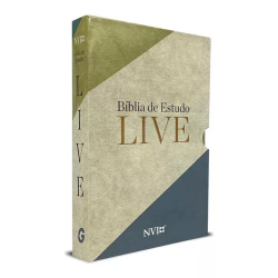 Bíblia De Estudo Live | Nvi Letra Média Capa Luxo Live Flow